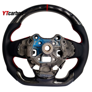 <span class=keywords><strong>Volant</strong></span> de course personnalisé en fibre de carbone véritable YTcarbon pour Grand <span class=keywords><strong>Scenic</strong></span> MK4 16+ - Accessoires intérieurs de voiture - Product Image 2