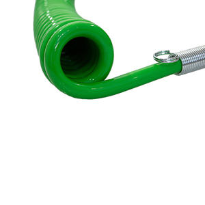 Prise en plastique Câble d'extension ABS à <span class=keywords><strong>7</strong></span> broches Câble spiralé de remorque à <span class=keywords><strong>7</strong></span> noyaux 5x075. Câble de camion vert 1.5mt - Product Image 3