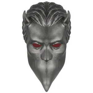 Máscara de banda de Ghoul de cara de miedo personalizada, proveedor de máscara de películas de terror de látex de Halloween