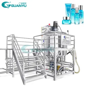 Professional Customized1000lliquid Detergent Mixer Cosmetic Cream Making Machine Chemical Shampoo Mixing Machine