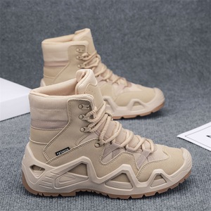 Botas de Invierno para Hombre, con Suela Gruesa, Imitación Piel de Cerdo, Suela de Goma, para Trabajo al Aire Libre, Senderismo, <span class=keywords><strong>TJ</strong></span> MD002 - Product Image 1