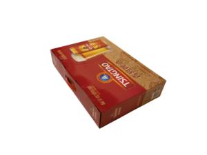 Boîte d'emballage personnalisée en carton ondulé pour boissons avec pelliculage mat, vernis sélectif UV et gaufrage pour jus et bière - Product Image 5