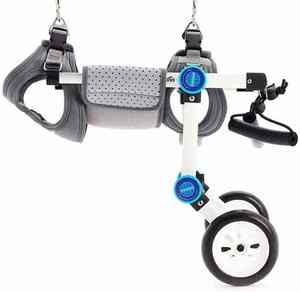 LIZE メーカー卸売 高品質 ペット用犬用車椅子 障害犬用四輪車 歩行補助具 ドッグウォーカー - Product Image 4