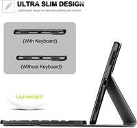 Penutup Keyboard untuk Honor Pad 9 casing Keyboard untuk Huawei Honor Pad9 12.1 inci HEY2-W09 Bahasa Spanyol Jepang Inggris Touchpad Teclado
