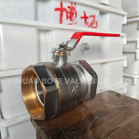 Vanne à boisseau sphérique en laiton OEM ODM PN40 1/2 pouce 4 pouces à passage complet, vanes à boisseau sphérique en laiton forgé pour l'eau, le gaz et l'huile