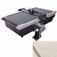Máquina de Corte Plana Computarizada RUK, Cortadora Digital de Papel para Fábrica de Impresión de Cajas de Cartón
