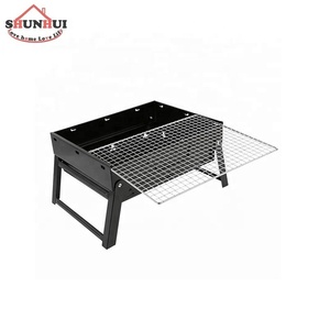 Parrilla de Carbón Plegable Portátil para Barbacoa, 35x27cm, Parrilla para Exteriores - Product Image 3