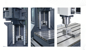 Machine de fraisage verticale CNC 3/4/5 axes VMC <span class=keywords><strong>XT</strong></span>-LV1160 haute vitesse et haute précision avec 3 guides linéaires - Product Image 3