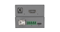 BEESONG BS-412 Mini 4K60 2.0 10km Single Fiber Single Mode 1310/1550nm Konverter Optik RS232/RS485 Data CCTV/Broadcast CE