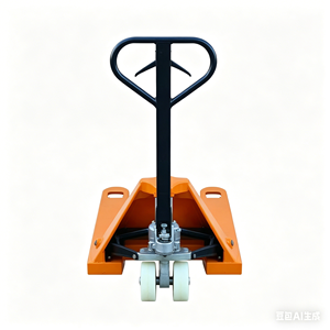 Treuil manuel à performance stable, transpalette manuel portable de 80 mm, roues en nylon PU solides résistantes à l'usure - Product Image 2