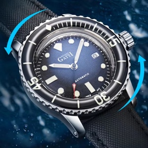 Reloj Automático BG8002 para hombre, reloj de pulsera mecánico deportivo de 44mm, reloj de buceo resistente al agua hasta 20ATM, bisel giratorio de zafiro C3 luminoso - Product Image 3