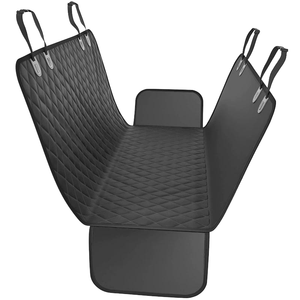 Funda Impermeable para Asiento de <span class=keywords><strong>Coche</strong></span> para <span class=keywords><strong>Perros</strong></span>, Alfombrilla Oxford Antideslizante para Asiento de <span class=keywords><strong>Coche</strong></span> para Mascotas, <span class=keywords><strong>Protector</strong></span> de Asiento de <span class=keywords><strong>Coche</strong></span> Negro Sólido para <span class=keywords><strong>Perros</strong></span> y Gatos, Lavable - Product Image 1