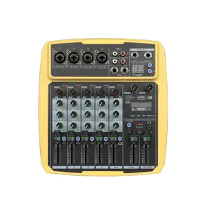 Dekao B6-MX RTS mixer pengontrol dj profesional kualitas tinggi peralatan perekam suara sistem karaoke mixer audio