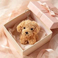 Mini porte-clés en peluche personnalisé, jouets en peluche, porte-clés anime, ours en peluche, pendentif mascotte douce, porte-clés éléphant en peluche personnalisé