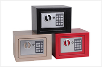 Pas cher 170*230*170mm Mini coffre-fort à bijoux de sécurité pour l'argent Petit mot de passe numérique secret Coffre-fort en métal portable