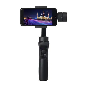 Profesyonel yüksek kaliteli S5 cep telefonu el Gimbal 3 eksen kamera sabitleyici Smartphone eylem kamera için