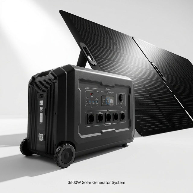 OEM 5000W Solar Generator 5040Wh LiFePO4 UPS Portable Power Station Expandable 30kWh MPPT APP Control CE FCC PSE Wholesale