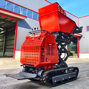 Ücretsiz kargo kaldırma çok fonksiyonlu Mini damper yükleyici 1 Ton Briggs Stratton dizel motor tam Skid yükleyiciler traktör yükleyici - Product Image 4