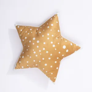 Capa de almofadas estampada lua de mel, capa de microfibra com estampa de estrela 3d, 20 polegadas de jogar, fronha para crianças