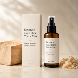Productos Cosméticos de Primera Calidad, Aroma Natural Amaderado, Bruma Facial Aromática Japonesa Noto Hiba - Product Image 1