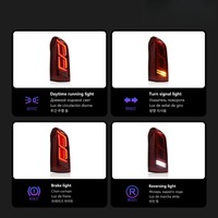 Feux arrière LED HETOP Probox 2012-2026, feux de jour (DRL) améliorés, feux de freinage et clignotants, accessoires Plug and Play pour Toyota