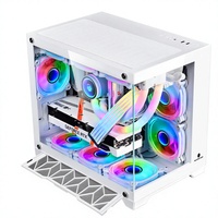 Boîtier PC Gaming OEM compatible avec refroidisseur à eau 120MM 240MM, carte mère MATX ITX, châssis d'ordinateur