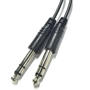 Nickel plate connector 3.5mm to rca cable make in china