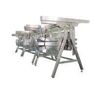 Équipement de viande de poulet de volaille moderne entièrement automatique commerciale Plumeuse Machine Abattoir Production Cueillette de poulet