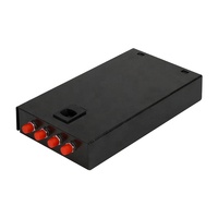 Boîtier de distribution de fibres optiques Proskit de type bureau vide FTTH 4 ports FC avec dénudeur de fibres optiques, certifié IP 3 ans ETL