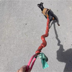 Correa para Perro Tipo Salchicha, Cadena de Tracción para Mascotas, Cuerda Gruesa Tipo Salchicha para Perros Pequeños y Medianos, Accesorios para Correas de Mascotas, Duradera y Fácil de Limpiar - Product Image 5