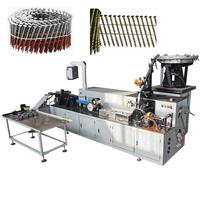 Machine entièrement automatique à grande vitesse pour la fabrication de clous en spirale en caoutchouc