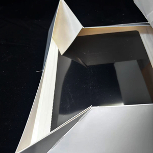 กล่องใสกล่องเค้กวันเกิดพับได้สีขาวกล่องเค้กอบขนมนิ้วบรรจุภัณฑ์เค้กพร้อมฝาปิดบรรจุภัณฑ์แบบใช้แล้วทิ้ง - Product Image 4