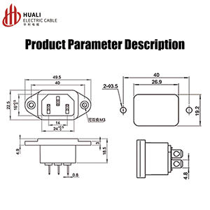 Cable de codo de alimentación para enchufes de carga de vehículos eléctricos tipo T, enchufes triangulares de tres orificios macho y hembra, baterías de litio. - Product Image 5