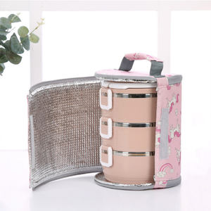 Sac isotherme rond en polyester de qualité supérieure, design personnalisé, pour glaces - Product Image 6