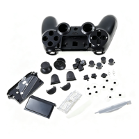 Boîtier complet noir DIY pour manette PS4 Playstation 4, coque de protection complète pour PS4 JDS-030 JDM 030