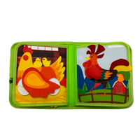 Livre sensoriel en feutre fait main pour les tout-petits - Livre d'activités Montessori éducatif pour développer la motricité fine et l'apprentissage précoce