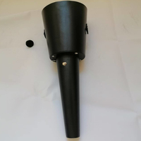 Lampe à motif torche carrée, avec flamme verte, pour feux de camp, processions, fêtes, prairies, forêts et motifs hiboux