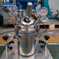 Mélangeur de peinture de laboratoire 2L Machine de production de revêtement d'émulsion Machine de fabrication de savon liquide Disperseur sous vide à grande vitesse
