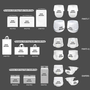 男女兼用大人用おむつパンツ高吸収性OEM厚手の感じフリーホットセールエコロジカル大人用おむつ - Product Image 4