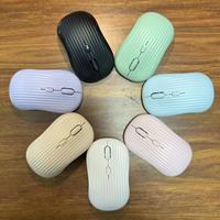 Ratón Inalámbrico Bluetooth para Portátil, Diseño Ergonómico, Silencioso, con Receptor USB-A Bluetooth 5.0 y 2.4G