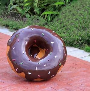 Large Outdoor Resin <strong>Donut</strong> &amp; Ice Cream Cone Statue Fashion Party Decorative Sculpture with <strong>Model</strong> Design Customized Size &amp; Color - Product Image 6