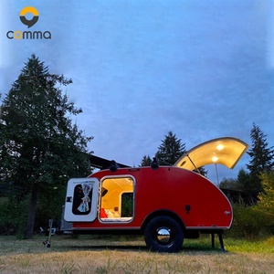 Autocaravana ligera Campervans, caravana <span class=keywords><strong>anfibia</strong></span> de lujo, remolque 4x4, con estante de techo - Product Image 5