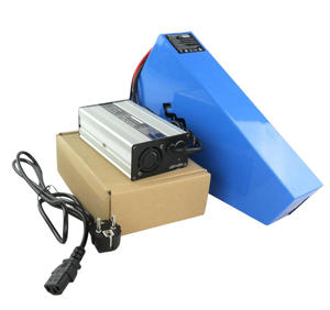 Batería Triangular Personalizada Akku 36V <span class=keywords><strong>48V</strong></span> 52V 60V 72V <span class=keywords><strong>20Ah</strong></span> 30Ah 40Ah para Bicicleta Eléctrica, Paquete <span class=keywords><strong>de</strong></span> Batería Rectangular con BMS Integrado - Product Image 2