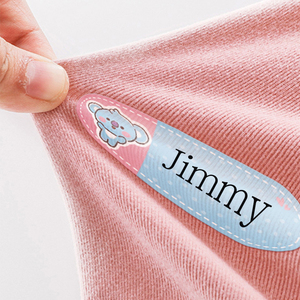 Etichette per vestiti per bambini per l'asilo nido etichette con <span class=keywords><strong>nome</strong></span> per bambini adesivi autoadesivi con <span class=keywords><strong>nome</strong></span> impermeabile - Product Image 2