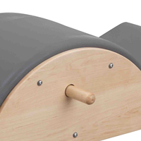 Correcteur de posture classique en bois d'érable pleine grandeur, durable, réglable et écologique pour le yoga et le Pilates en studio