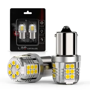 Nuevos modelos de bombilla de luz de coche 12V 1156 1157 P21w bombillas LED para señal de giro de freno estacionamiento T20 luces de marcha luces traseras
