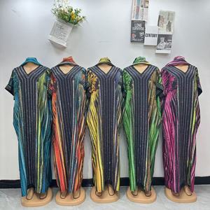 Nueva Moda 2026: Túnica Casual Holgada de Verano con Estampado Étnico para Mamá, Talla Grande Africana, con Diamantes, para Fiesta, Estilo Kanga para Mujer - Product Image 1