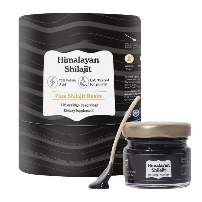 OEM Pure Himalayan Shilajit Resin 300mg Gold Grade Energy Boost Immune Support Adult Organic High Yellow Rot Oil Ointment