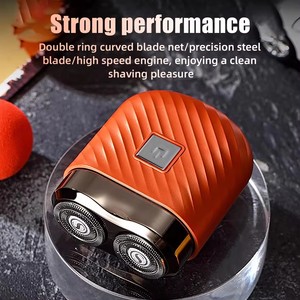 Rasoio Elettrico Portatile Mini Impermeabile Ricaricabile USB 2024 per Uomo, Regolabarba <span class=keywords><strong>Professionale</strong></span> da Viaggio - Product Image 4