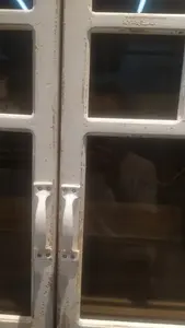 INNOVA Retro Solid <b>Wood</b> <b>Storage</b> Sideboard <b>Cabinet</b> for Living Room Rustic Antique Design with White Door Large Capacity - Product Image 4